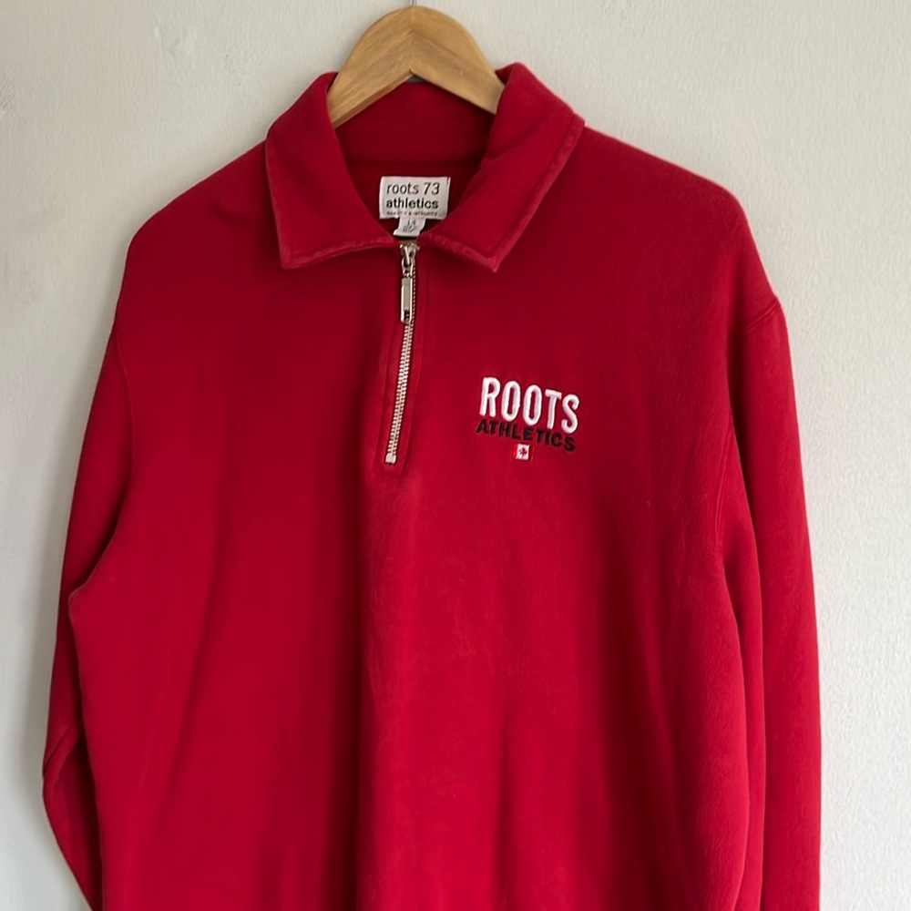 Roots Red Women's Sweater